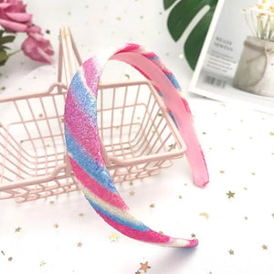 Colorful Sparkly Glittery Headband