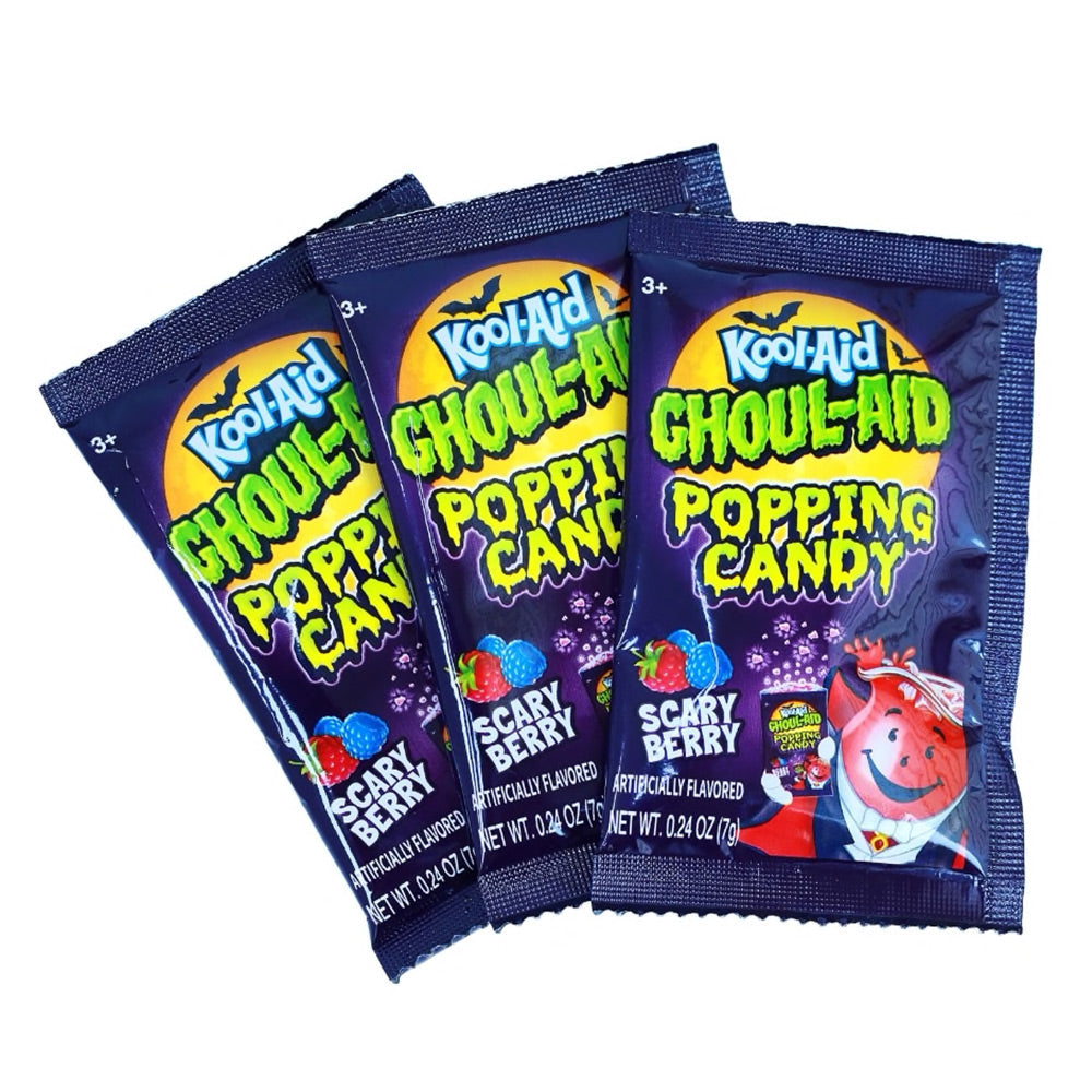 Kool Aid Ghoul Aid Sour Popping Candy