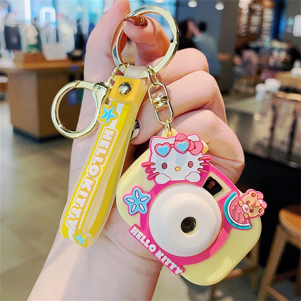 Sanrio 3D Projection Camera Keychain