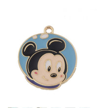 ギャラリービューアに画像を読み込み、Mickey and Minnie Mouse Dangle Belly Button Ring
