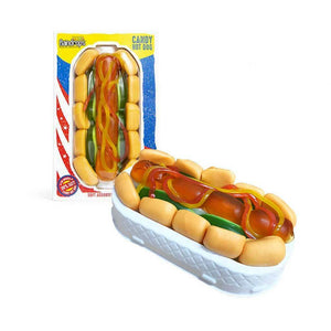 Real Hot Dog Size with 20 Gummy Candies - Gummy Snack Food, Amazing!