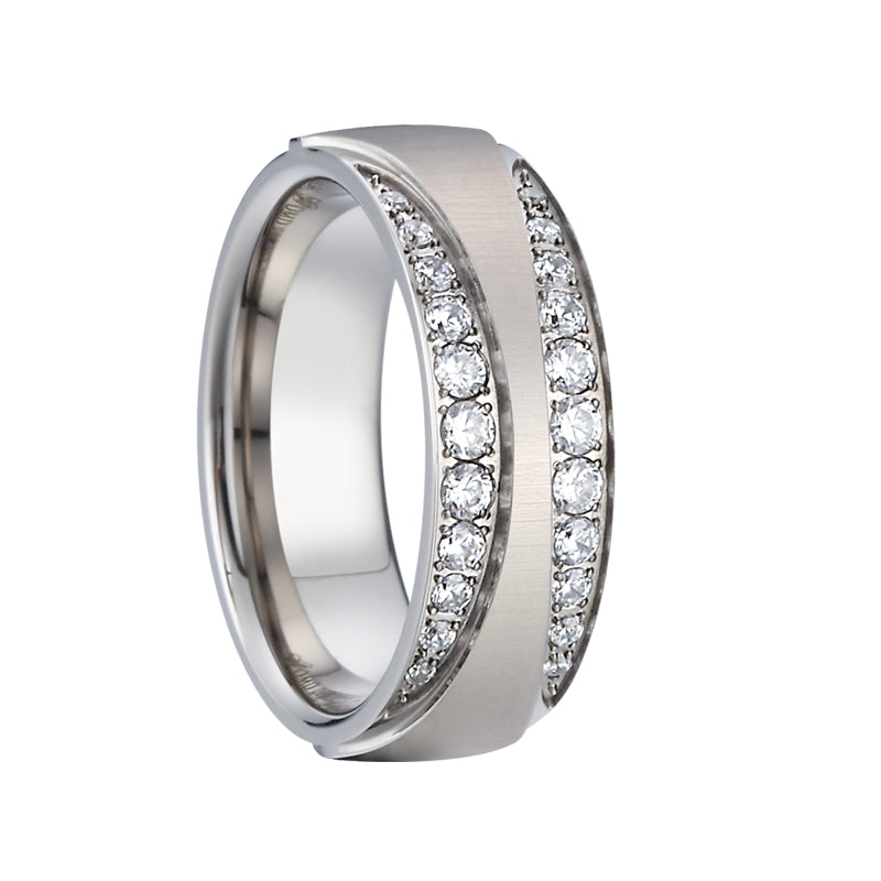 stainless steel rings jewelry for women