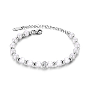 Pearl Bracelet Spacer Beads