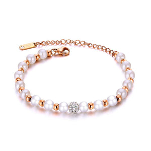 Pearl Bracelet Spacer Beads