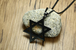 David Star/6 Point star Pendant and Necklace.