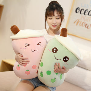 Boba Tea Stuffed Soft Pillow Cushion　タピオカクッション