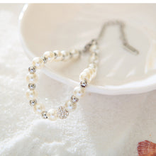 ギャラリービューアに画像を読み込み、Pearl Bracelet Spacer Beads
