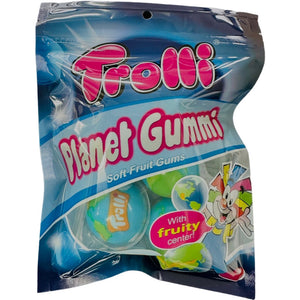 Trolli Planet Gummy Pack of 5 , ZIP Bag　トーローリ　地球グミ