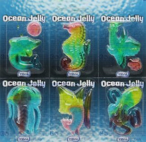 Vidal Ocean Jelly 3D Gummy - Set of 6　ヴィダル　海のなかまたち　グミ　