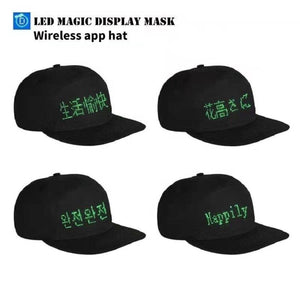 LED Bluetooth control Hat, design your own Display!