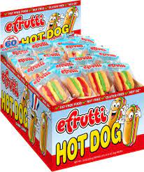 Efrutti Hotdog- Realistic-Tasty, Fun!　イーフルッティー　ホットドッググミ　バラ売り