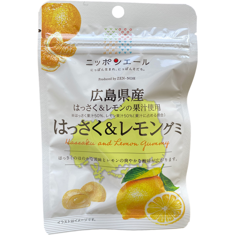 Japanese Fruit Gummy Candy　ニッポンエール　フルーツグミ