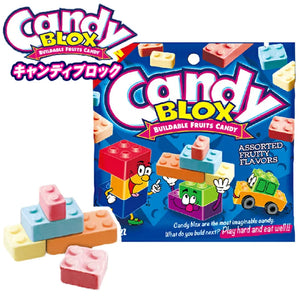 Candy Blox , Build it, eat it, enjoy it!　キャンディブロック　ラムネ