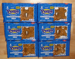 PEEPS Ginger-Bread, Pack of 3, Limited Edition　ピープス　クッキーマンマシュマロ　限定版