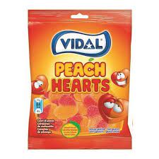 Vidal Peach Hearts Gummy 　ヴィダル　ピーチハートグミ　